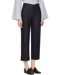 Женские темно-синие шерстяные брюки от Harmony