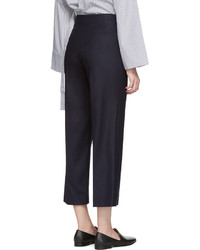 Женские темно-синие шерстяные брюки от Harmony