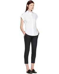 Женские темно-синие шерстяные брюки от Rag & Bone