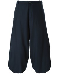 Женские темно-синие шерстяные брюки от Societe Anonyme