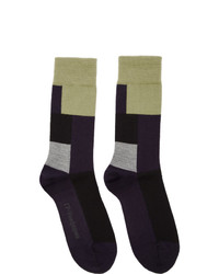 Мужские темно-синие шерстяные носки от GR-Uniforma