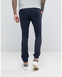 Мужские темно-синие шерстяные спортивные штаны от Asos