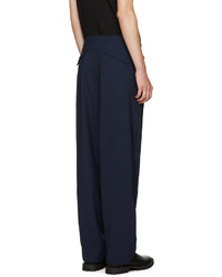 Мужские темно-синие шерстяные спортивные штаны от Tim Coppens