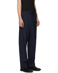 Мужские темно-синие шерстяные спортивные штаны от Tim Coppens