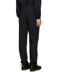 Мужские темно-синие шерстяные спортивные штаны от Acne Studios