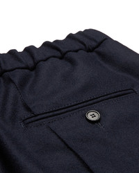 Мужские темно-синие шерстяные спортивные штаны от Marni