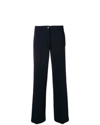 Темно-синие широкие брюки от Aspesi