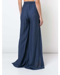 Темно-синие широкие брюки от Onia