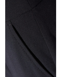 Темно-синие широкие брюки от Max Mara