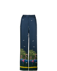 Темно-синие широкие брюки от F.R.S For Restless Sleepers