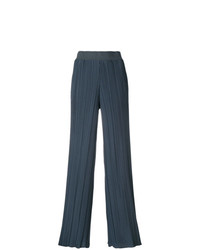Темно-синие широкие брюки от Fabiana Filippi