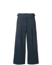 Темно-синие широкие брюки от Golden Goose Deluxe Brand