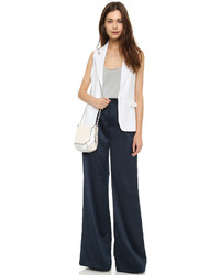 Темно-синие широкие брюки от Alice + Olivia