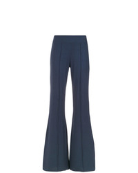 Темно-синие широкие брюки от Lygia & Nanny