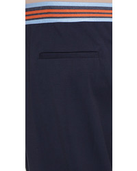 Темно-синие широкие брюки от Viktor & Rolf