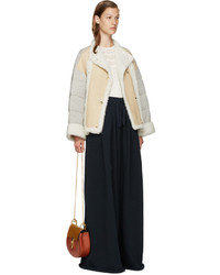 Темно-синие широкие брюки от Chloé