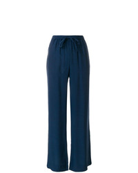 Темно-синие широкие брюки от P.A.R.O.S.H.