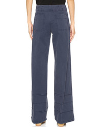 Темно-синие широкие брюки от Marc by Marc Jacobs