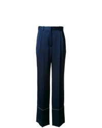 Темно-синие широкие брюки от Sonia Rykiel