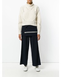 Темно-синие широкие брюки от Y's