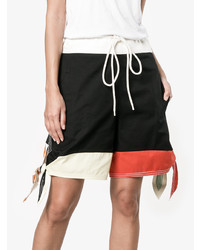 Женские темно-синие шорты-бермуды от Chloé