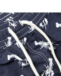 Темно-синие шорты для плавания с принтом от Polo Ralph Lauren