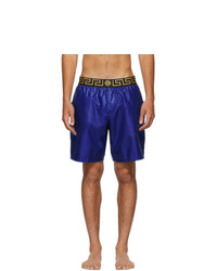 Темно-синие шорты для плавания от Versace Underwear