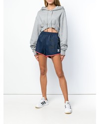 Женские темно-синие шорты от adidas