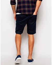 Мужские темно-синие шорты от Diesel