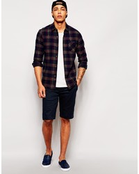 Мужские темно-синие шорты от Diesel