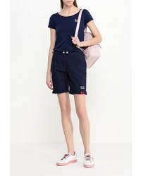 Женские темно-синие шорты от EA7