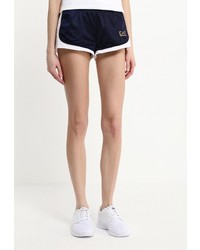 Женские темно-синие шорты от EA7