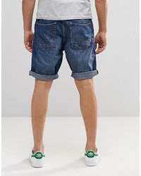 Мужские темно-синие шорты от Esprit