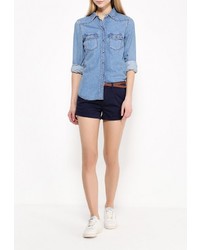 Женские темно-синие шорты от Jennyfer