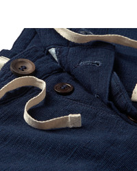 Мужские темно-синие шорты от Oliver Spencer