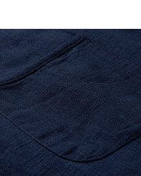 Мужские темно-синие шорты от Oliver Spencer