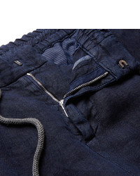 Мужские темно-синие шорты от Brunello Cucinelli