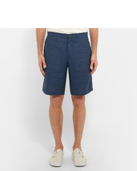 Мужские темно-синие шорты от Oliver Spencer