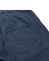 Мужские темно-синие шорты от Oliver Spencer