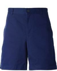 Мужские темно-синие шорты от MAISON KITSUNÉ
