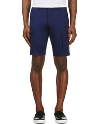Мужские темно-синие шорты от Moncler