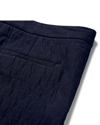 Мужские темно-синие шорты от Public School