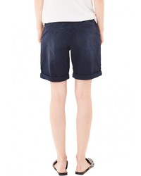 Женские темно-синие шорты от s.Oliver