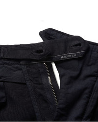 Мужские темно-синие шорты от Incotex
