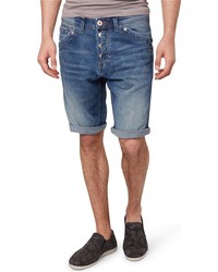 Мужские темно-синие шорты от Tom Tailor