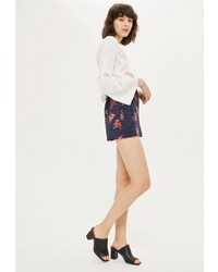 Женские темно-синие шорты от Topshop