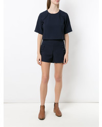 Женские темно-синие шорты от Olympiah