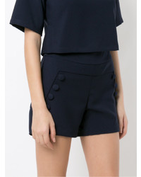 Женские темно-синие шорты от Olympiah