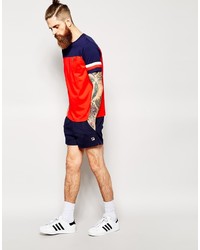 Мужские темно-синие шорты от Fila