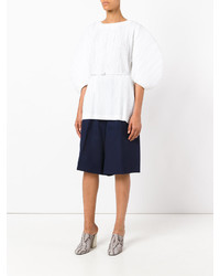 Женские темно-синие шорты от Jil Sander